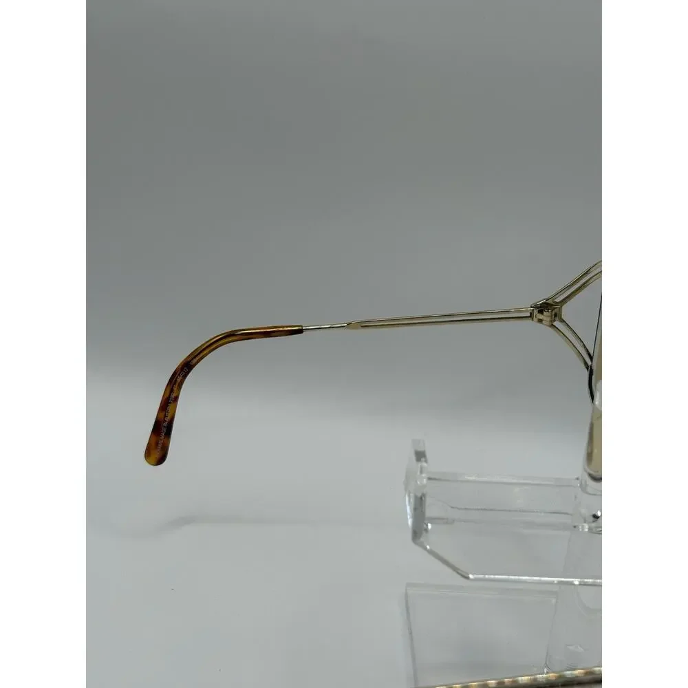 Christian Dior Aviator Sunglasses Gold Frame Brown Lens Austria 2599